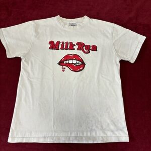 Milk Run Lip Bite T-Shirt - Size S
